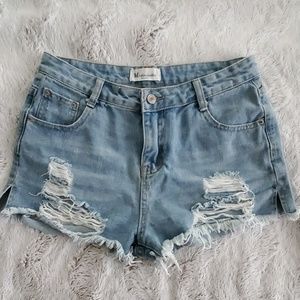 Midiostudio makers jean shorts